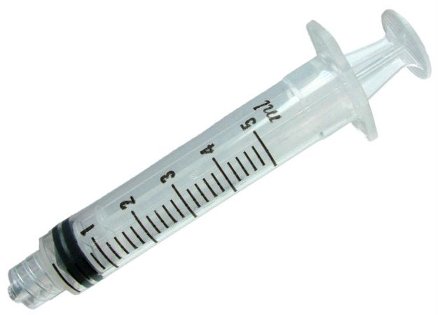 Wegwerp injectiespuit steriel, 5ml - 1 st